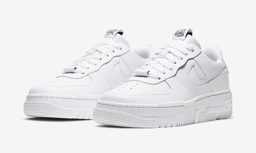 10/22 発売！ナイキ ウィメンズ エア フォース 1 ロー ピクセル “ホワイト/ブラック/セイル (NIKE WMNS AIR FORCE 1 LOW PIXEL “White/Back/Sail”) [CK6649-100]