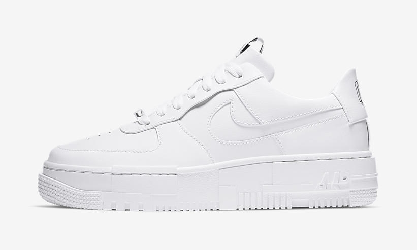 10/22 発売！ナイキ ウィメンズ エア フォース 1 ロー ピクセル “ホワイト/ブラック/セイル (NIKE WMNS AIR FORCE 1 LOW PIXEL “White/Back/Sail”) [CK6649-100]