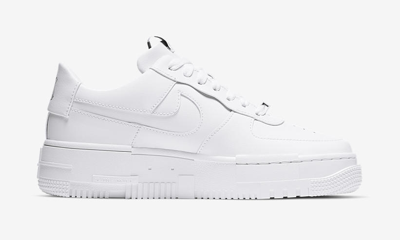 10/22 発売！ナイキ ウィメンズ エア フォース 1 ロー ピクセル “ホワイト/ブラック/セイル (NIKE WMNS AIR FORCE 1 LOW PIXEL “White/Back/Sail”) [CK6649-100]