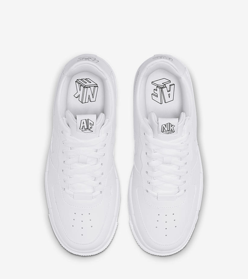 10/22 発売！ナイキ ウィメンズ エア フォース 1 ロー ピクセル “ホワイト/ブラック/セイル (NIKE WMNS AIR FORCE 1 LOW PIXEL “White/Back/Sail”) [CK6649-100]