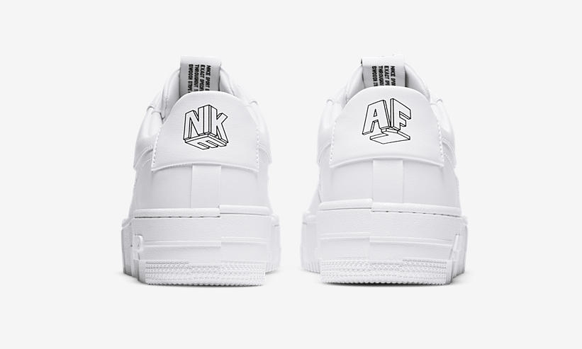 10/22 発売！ナイキ ウィメンズ エア フォース 1 ロー ピクセル “ホワイト/ブラック/セイル (NIKE WMNS AIR FORCE 1 LOW PIXEL “White/Back/Sail”) [CK6649-100]