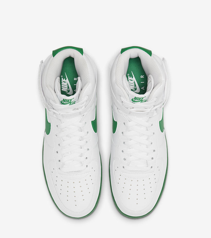 ナイキ エア フォース 1 ハイ “ホワイト/グリーン” (NIKE AIR FORCE 1 HIGH “White/Green”) [CK7794-100]