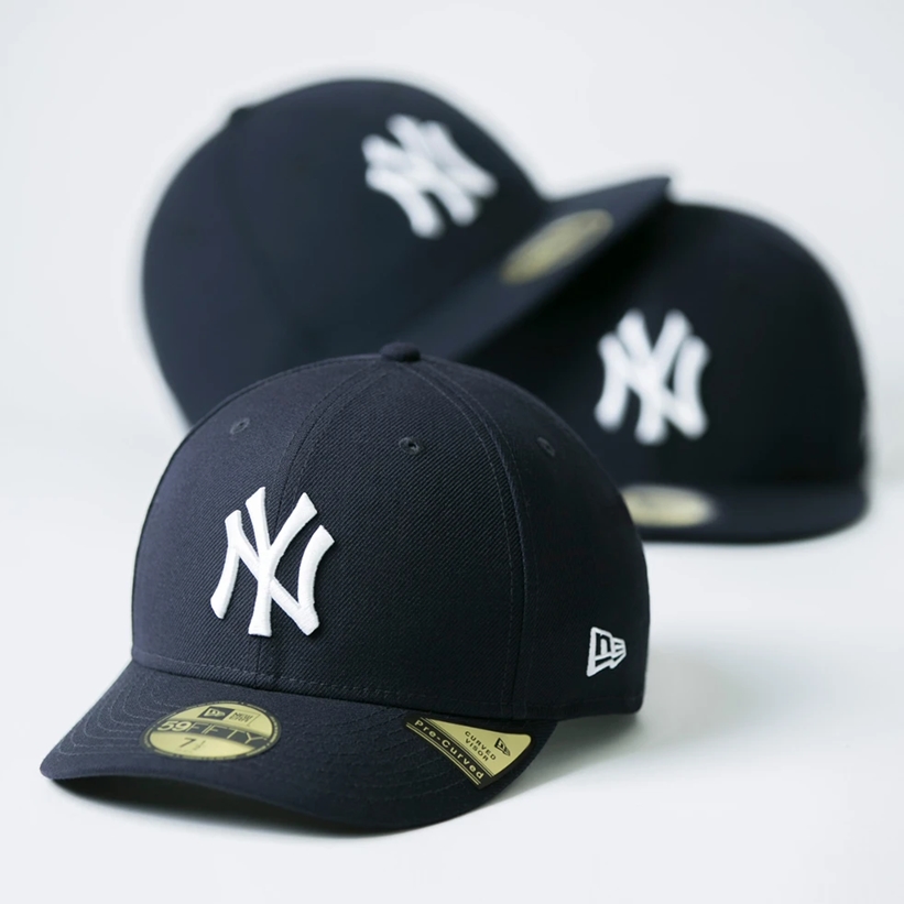 New Era 59FIFTYのバイザーをあらかじめカーブさせた「Pre Curved 59FIFTY」が発売 (ニューエラ)