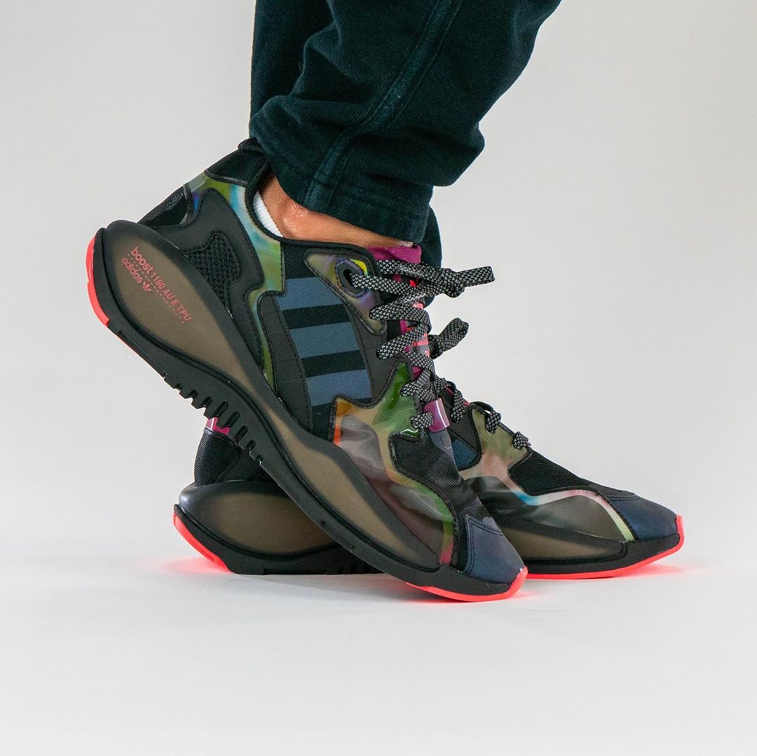 9/18発売！atmos x adidas Originals ZX ALKYNE ”NEO TOKYO” (アトモス アディダス オリジナルス ゼットエックス アルキン “ネオン トウキョウ”) [FY9811]