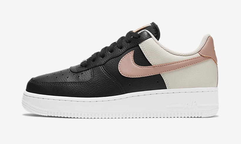 ナイキ エア フォース 1 07 ロー “ブラック/メタリックレッドブロンズ” (NIKE AIR FORCE 1 07 LOW “Black/Metallic Red Bronze”) [CU5311-001]