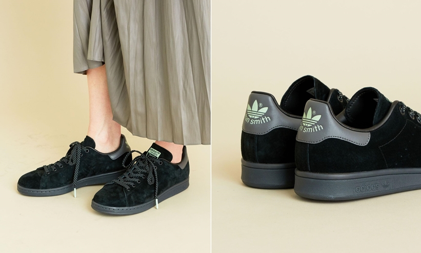 10月中旬発売！BEAUTY&YOUTH × adidas Originals STAN SMITH SUEDE "Black" (ビューティアンドユース アディダス オリジナルス スタンスミス スエード "ブラック")