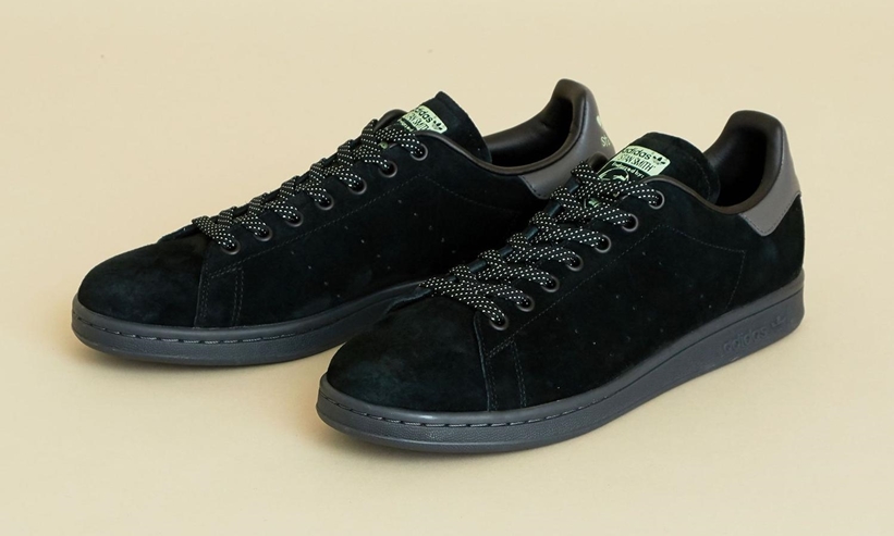 10月中旬発売！BEAUTY&YOUTH × adidas Originals WMNS STAN SMITH SUEDE “Black” (ビューティアンドユース アディダス オリジナルス ウィメンズ スタンスミス スエード “ブラック”)