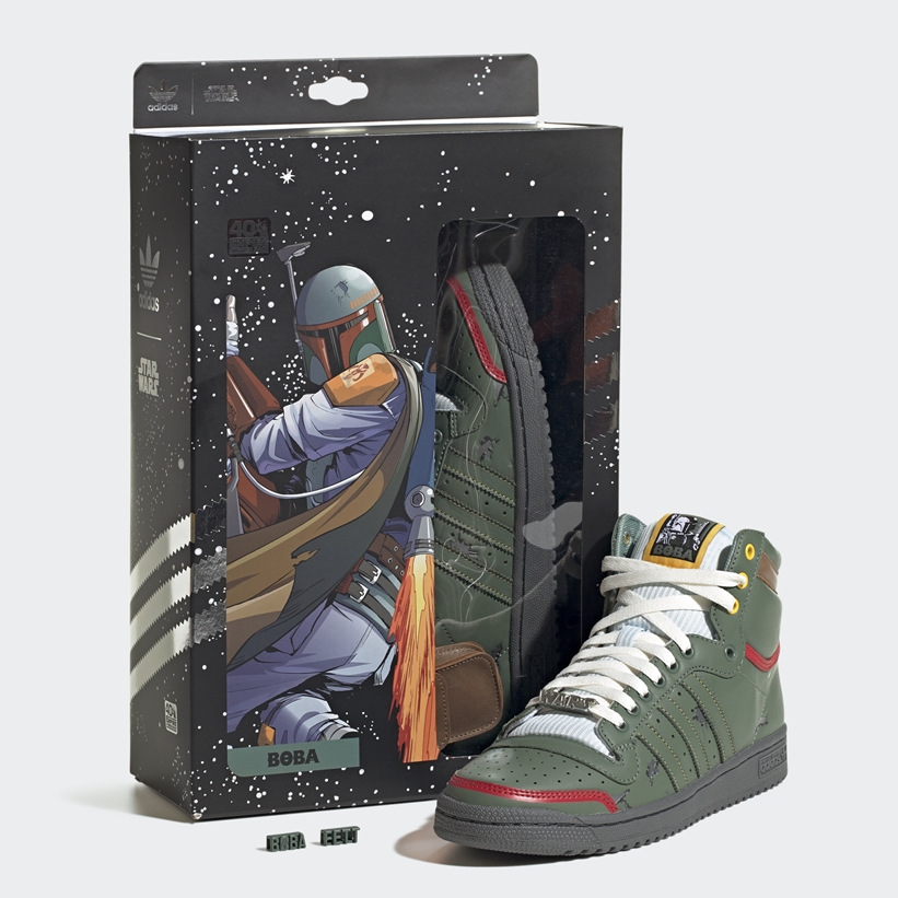 9/25 発売！スターウォーズ × アディダス オリジナルス トップ テン ハイ “ボバ・フェット” (STAR WARS adidas Originals TOP TEN HI “Boba Fett”) [FZ3465]