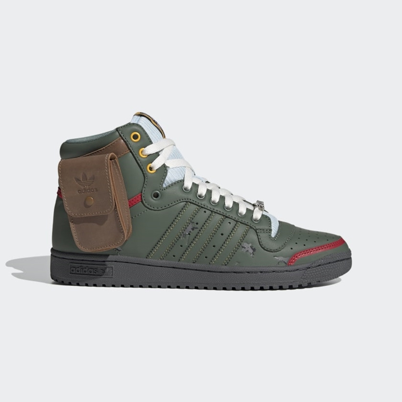 9/25 発売！スターウォーズ × アディダス オリジナルス トップ テン ハイ “ボバ・フェット” (STAR WARS adidas Originals TOP TEN HI “Boba Fett”) [FZ3465]