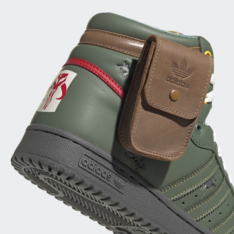 9/25 発売！スターウォーズ × アディダス オリジナルス トップ テン ハイ “ボバ・フェット” (STAR WARS adidas Originals TOP TEN HI “Boba Fett”) [FZ3465]