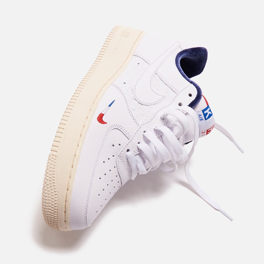 KITH × NIKE AIR FORCE 1 LOW “White/Red/Blue” (キス ナイキ エア フォース 1 ロー “ホワイト/レッド/ブルー”) [CZ7927-100]