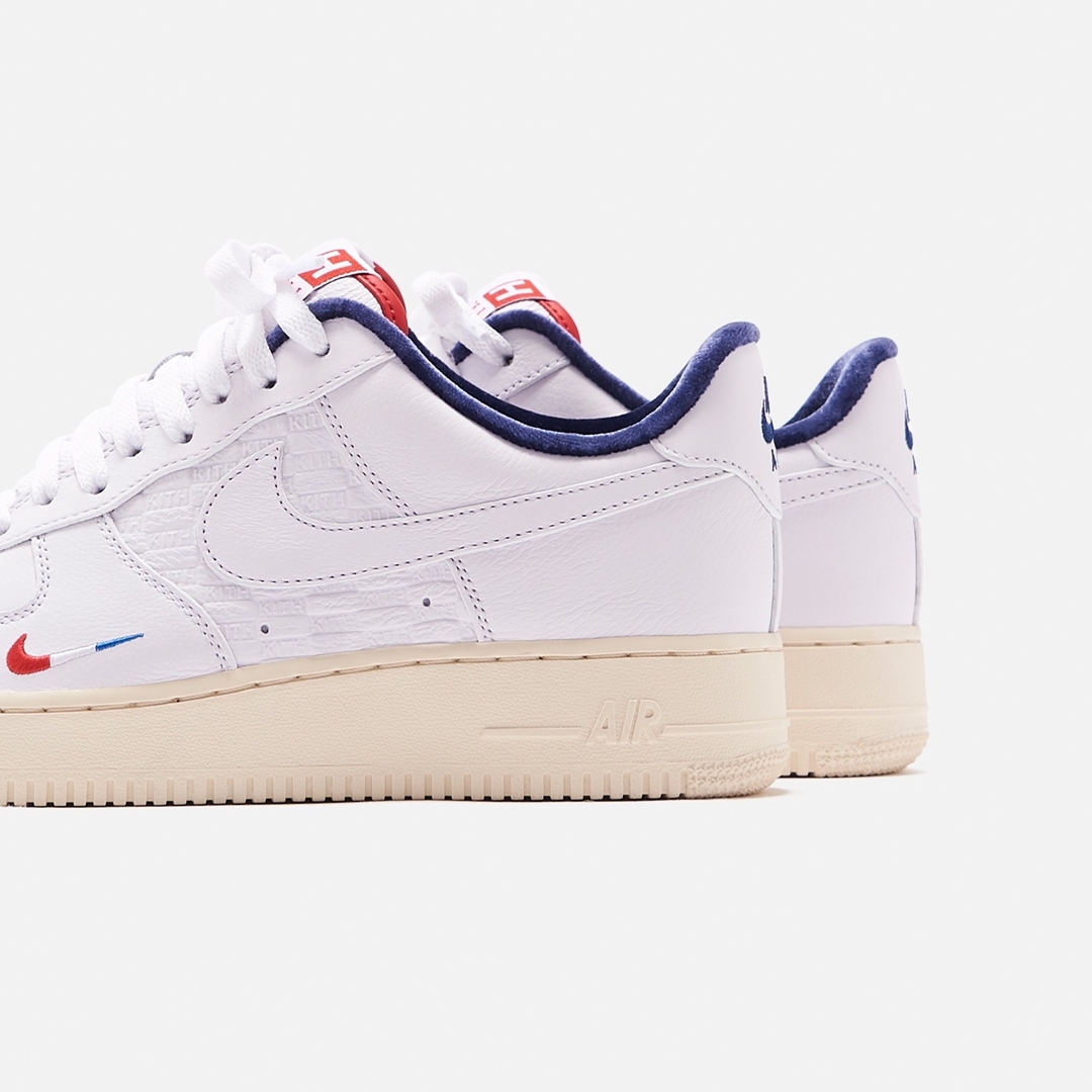 KITH × NIKE AIR FORCE 1 LOW “White/Red/Blue” (キス ナイキ エア フォース 1 ロー “ホワイト/レッド/ブルー”) [CZ7927-100]