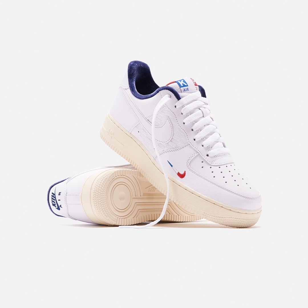 KITH × NIKE AIR FORCE 1 LOW “White/Red/Blue” (キス ナイキ エア フォース 1 ロー “ホワイト/レッド/ブルー”) [CZ7927-100]