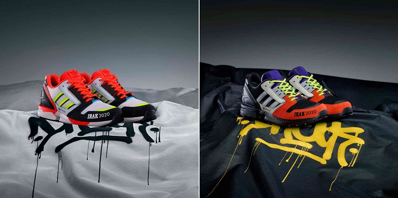 9/4発売！IRAK adidas Originals ZX 8000 GTX Gore-Tex 2カラー (アイラック アディダス オリジナルス ゼットエックス 8000 ゴアテックス) [FX0371,FX0372]