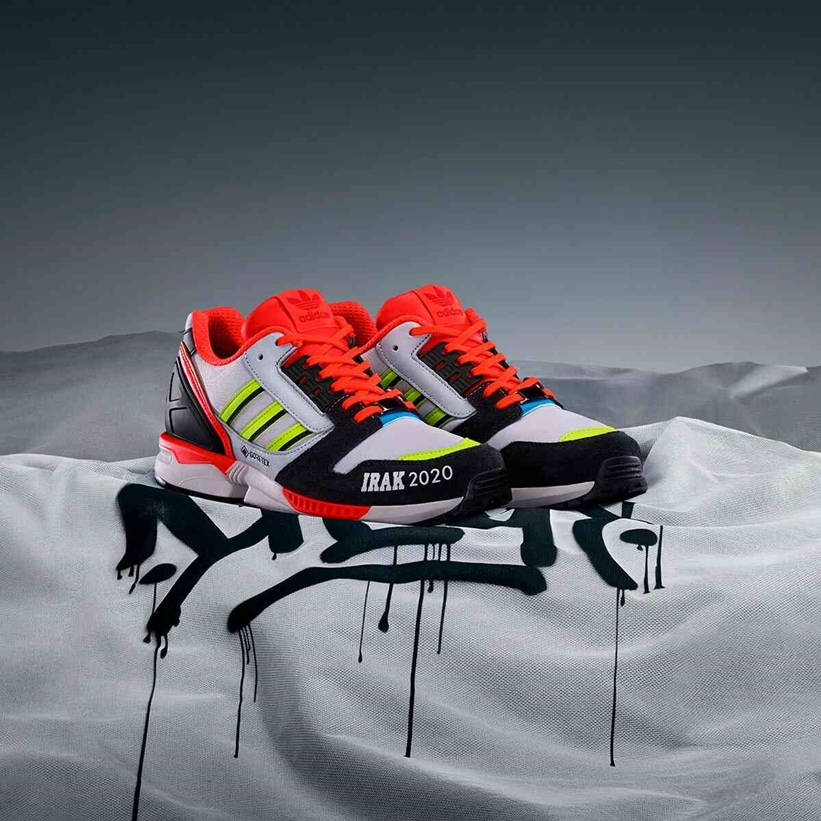 9/4発売！IRAK adidas Originals ZX 8000 GTX Gore-Tex 2カラー (アイラック アディダス オリジナルス ゼットエックス 8000 ゴアテックス) [FX0371,FX0372]