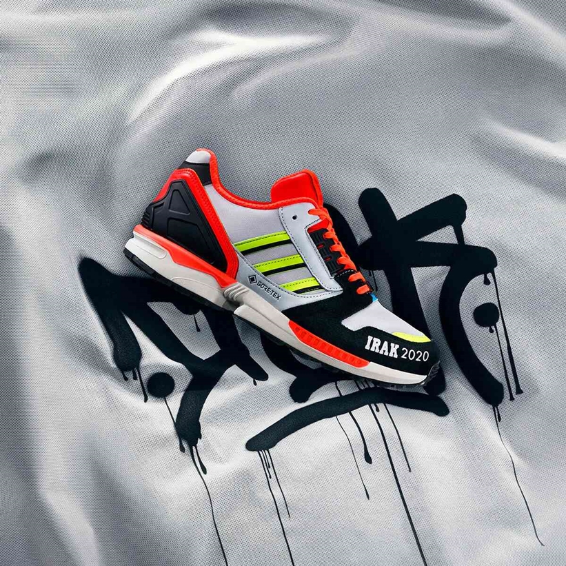 9/4発売！IRAK adidas Originals ZX 8000 GTX Gore-Tex 2カラー (アイラック アディダス オリジナルス ゼットエックス 8000 ゴアテックス) [FX0371,FX0372]