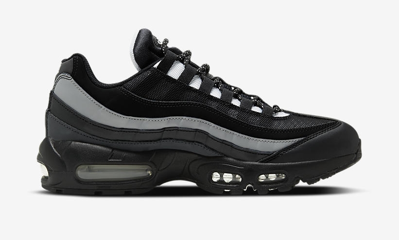 ナイキ エア マックス 95 エッセンシャル “ブラック/ダークスモークグレー” (NIKE AIR MAX 95 ESSENTIAL “Black/Dark Smoke Grey”) [CT1805-001]