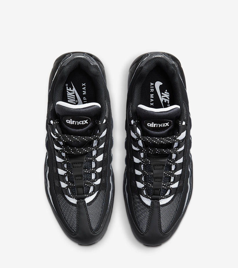 ナイキ エア マックス 95 エッセンシャル “ブラック/ダークスモークグレー” (NIKE AIR MAX 95 ESSENTIAL “Black/Dark Smoke Grey”) [CT1805-001]