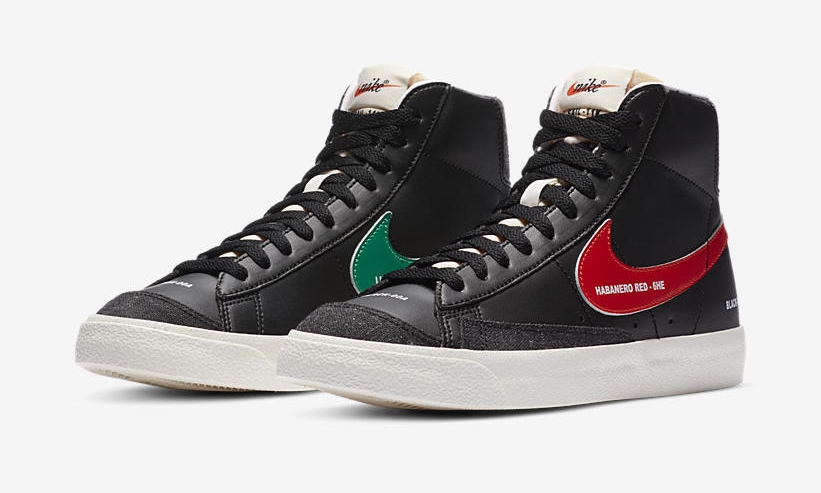 9/21 発売！ナイキ ブレーザー ミッド 77 ビンテージ “カラーコード” ブラック/ホワイト (NIKE BLAZER MID 77 VINTAGE “Color Code” Black/White) [DA2142-046,146]