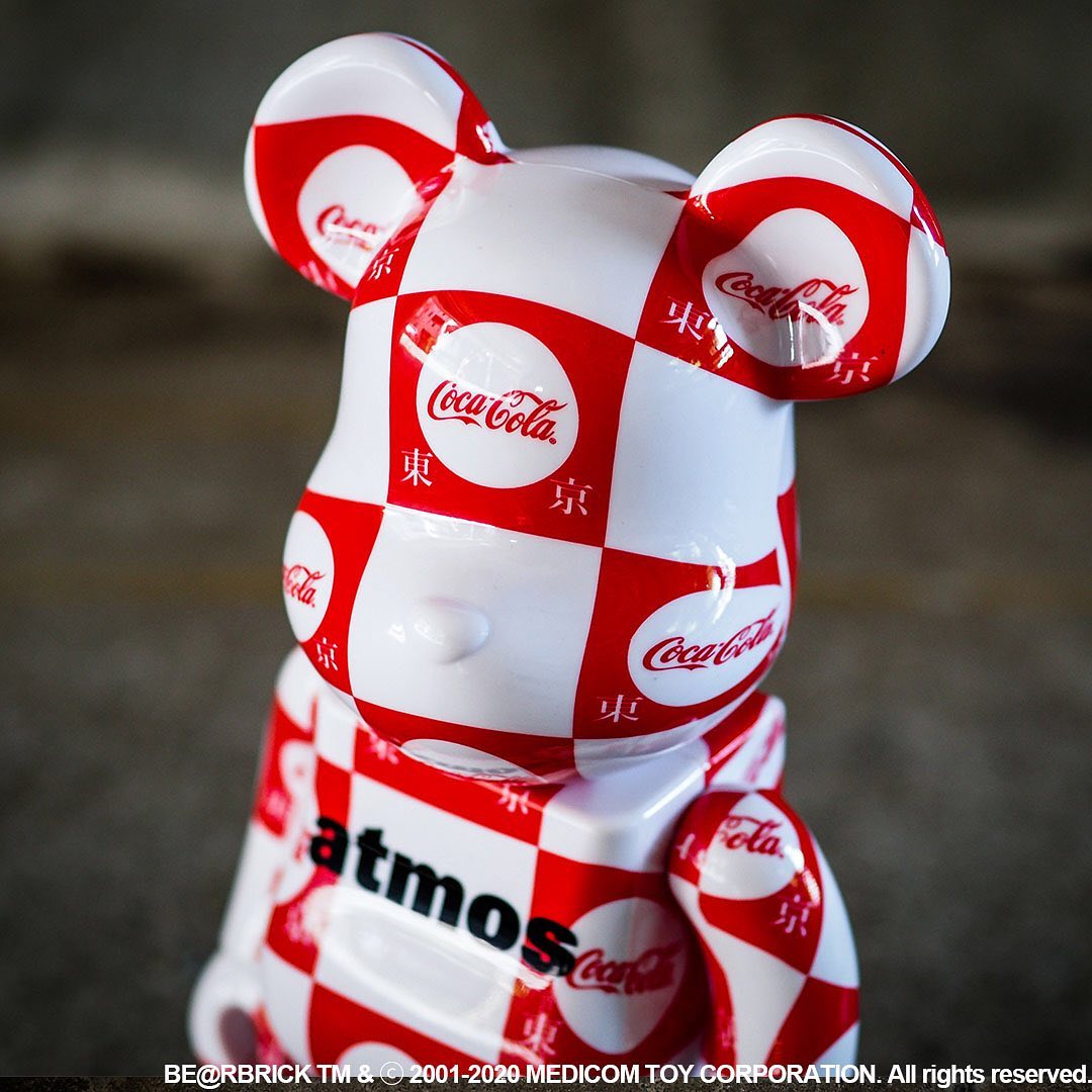 9/5発売！BE@RBRICK × atmos × Coca-Cola 100% & 400% TOKYO Ver (ベアブリック アトモス コカコーラ)