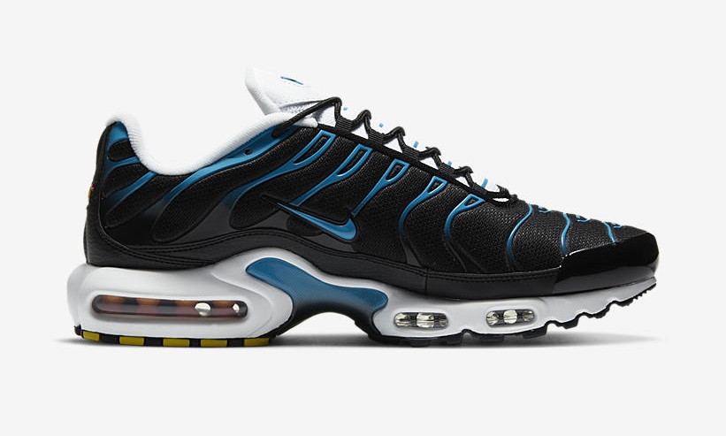 ナイキ エア マックス プラス “ブラック/レーザーブルー/ホワイト” (NIKE AIR MAX PLUS “Black/Laser Blue/White”) [CZ8687-001]