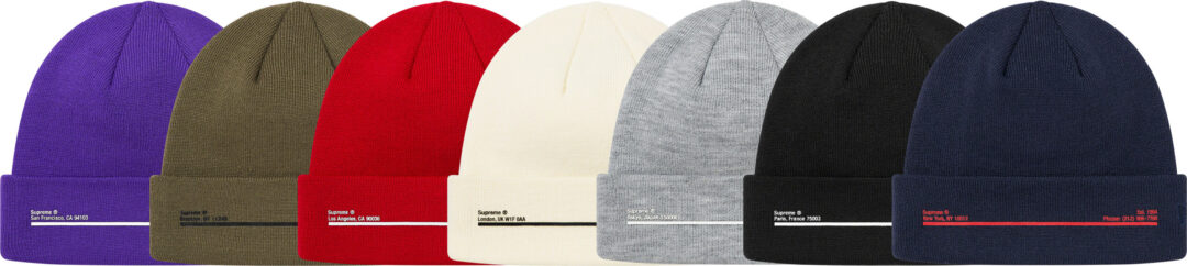 【ハット キャップ/HATS CAPS まとめ】 シュプリーム (SUPREME) 2020 FALL/WINTER コレクション (2020年 秋冬)