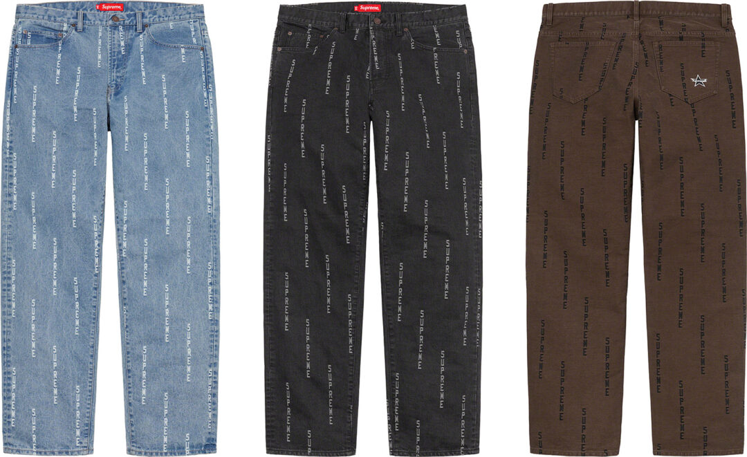 【パンツ/PANTS まとめ】 シュプリーム (SUPREME) 2020 FALL/WINTER コレクション (2020年 秋冬)