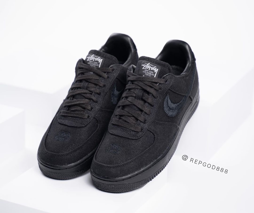 国内 12/12 発売！ステューシー × ナイキ エア フォース 1 ロー “ブラック/フォッシルストーン” (STUSSY NIKE AIR FORCE 1 LOW “Black/Fossil Stone”) [CZ9084-001,200]