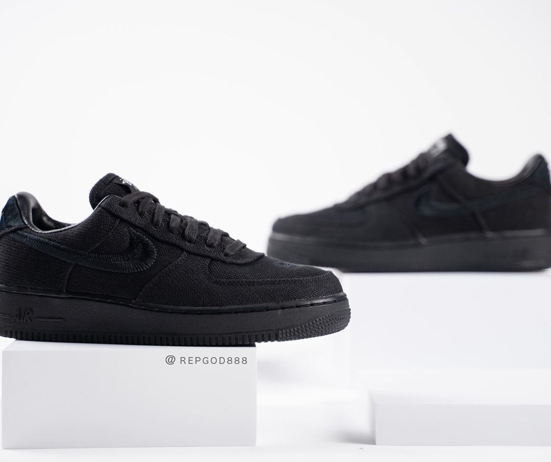 国内 12/12 発売！ステューシー × ナイキ エア フォース 1 ロー “ブラック/フォッシルストーン” (STUSSY NIKE AIR FORCE 1 LOW “Black/Fossil Stone”) [CZ9084-001,200]