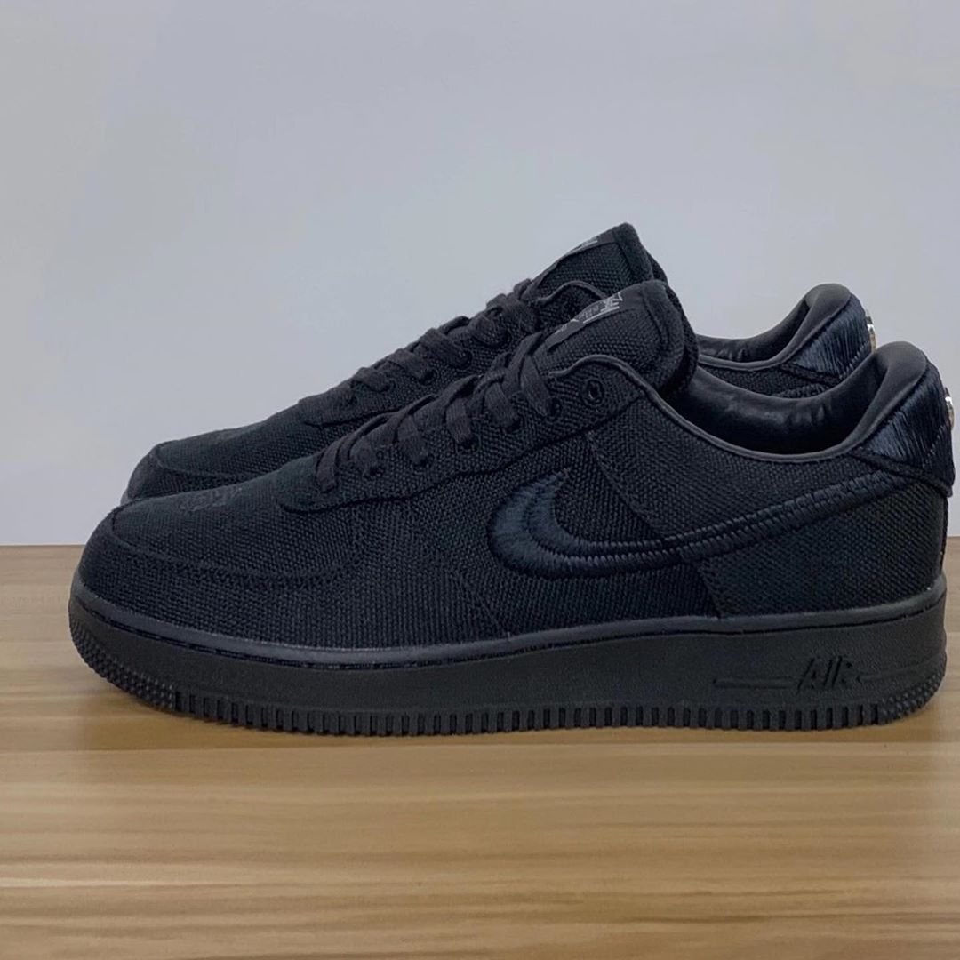 国内 12/12 発売！ステューシー × ナイキ エア フォース 1 ロー “ブラック/フォッシルストーン” (STUSSY NIKE AIR FORCE 1 LOW “Black/Fossil Stone”) [CZ9084-001,200]