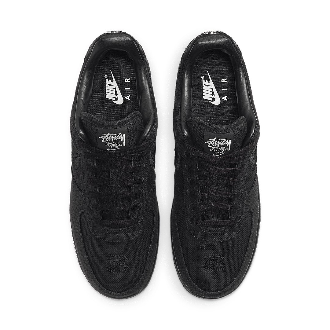 国内 12/12 発売！ステューシー × ナイキ エア フォース 1 ロー “ブラック/フォッシルストーン” (STUSSY NIKE AIR FORCE 1 LOW “Black/Fossil Stone”) [CZ9084-001,200]