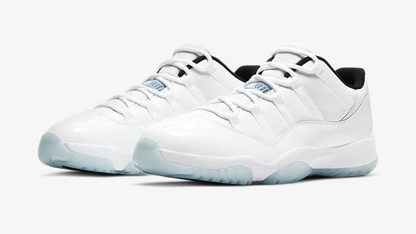 【国内 4/24発売】ナイキ エア ジョーダン 11 レトロ ロー “ホワイト/レジェンドブルー” (NIKE AIR JORDAN 11 RETRO LOW “White/Legend Blue”) [AV2187-117]