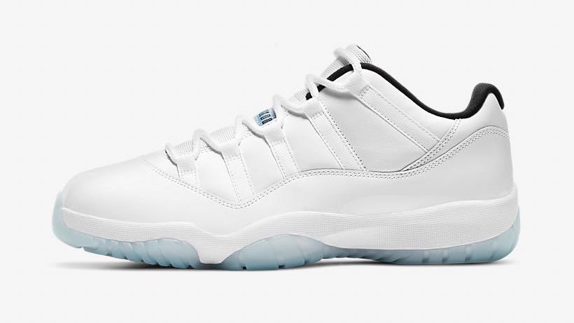 【国内 4/24発売】ナイキ エア ジョーダン 11 レトロ ロー “ホワイト/レジェンドブルー” (NIKE AIR JORDAN 11 RETRO LOW “White/Legend Blue”) [AV2187-117]