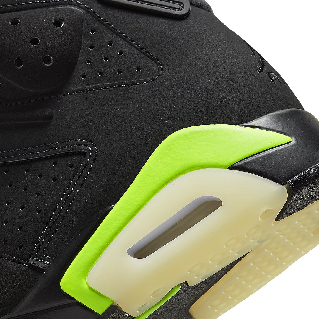 6/5 発売予定！ナイキ エア ジョーダン 6 レトロ “ブラック/エレクトリックグリーン” (NIKE AIR JORDAN 6 RETRO “Black/Electric Green”) [CT8529-003]