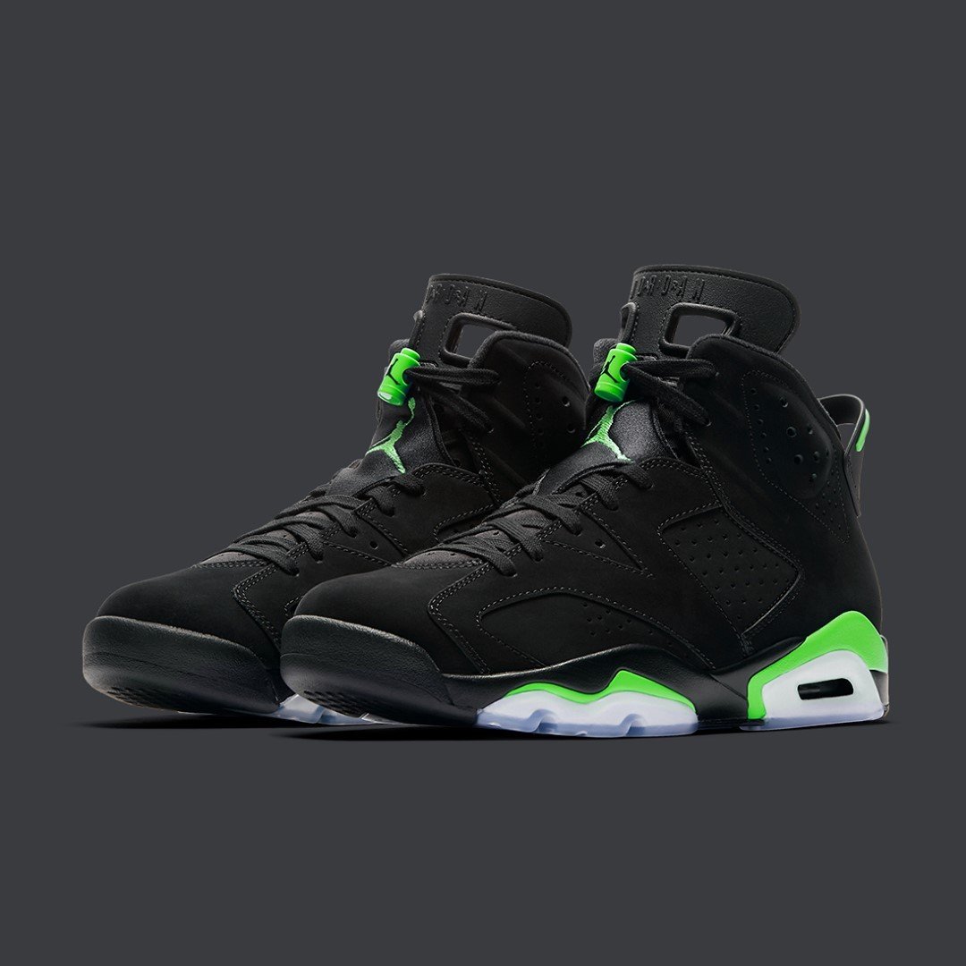 6/5 発売予定！ナイキ エア ジョーダン 6 レトロ “ブラック/エレクトリックグリーン” (NIKE AIR JORDAN 6 RETRO “Black/Electric Green”) [CT8529-003]