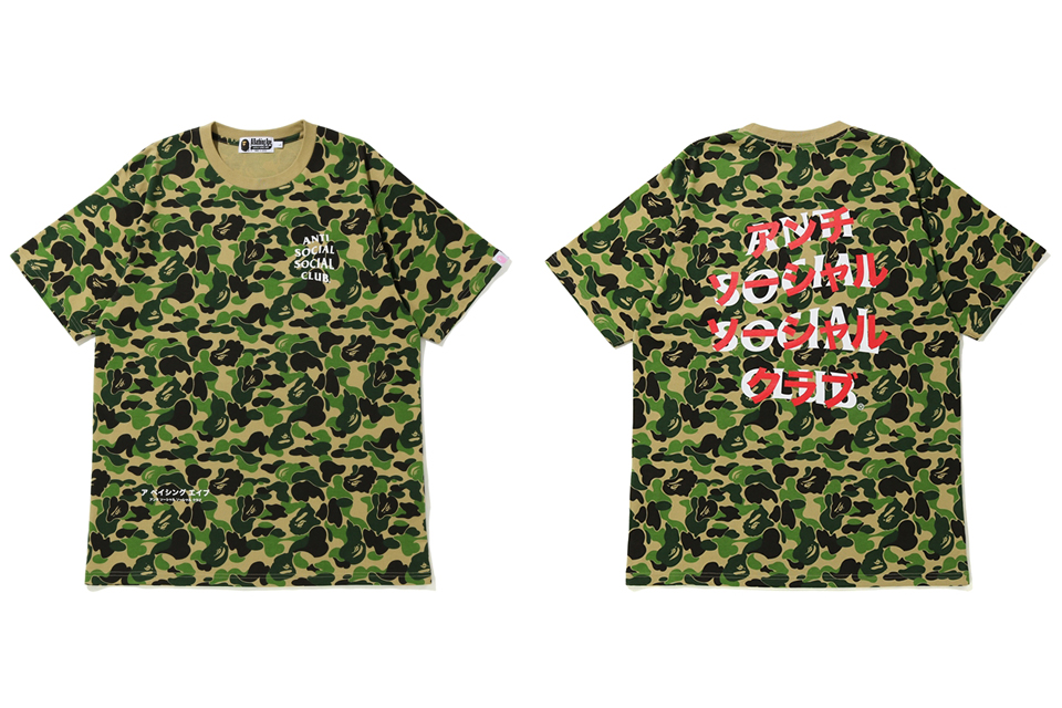 【9/5 発売】A BATHING APE × Anti Social Social Club コラボ第3弾 (ア ベイシング エイプ アンチ ソーシャル ソーシャル クラブ)