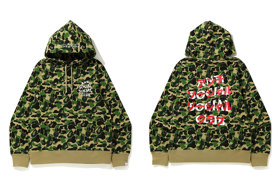 【9/5 発売】A BATHING APE × Anti Social Social Club コラボ第3弾 (ア ベイシング エイプ アンチ ソーシャル ソーシャル クラブ)