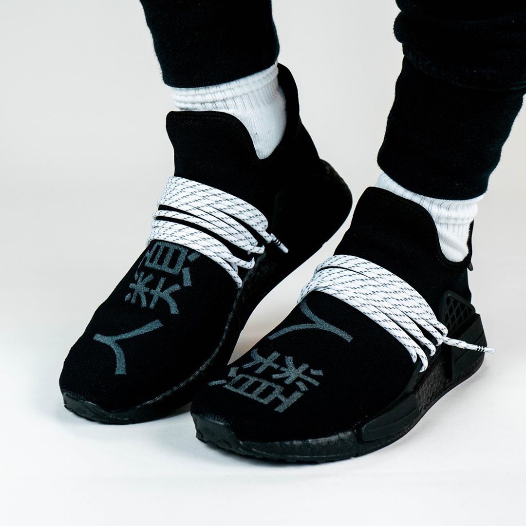 【リーク】Pharrell Williams x adidas Originals NMD TRAIL HU “Black” (ファレル・ウィリアムス アディダス オリジナルス エヌエムディー “ブラック”) [GY0093]