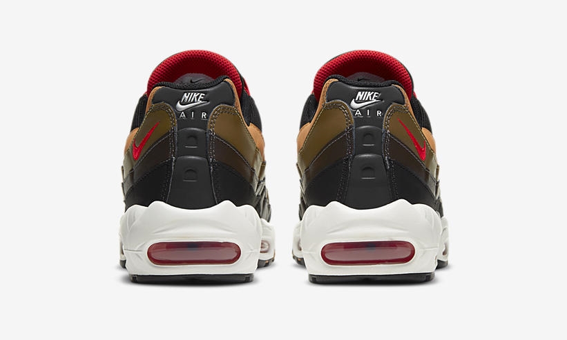 ナイキ エア マックス 95 エッセンシャル “ブラック/ダークオリーブ/レッド” (NIKE AIR MAX 95 ESSENTIAL “Black/Dark Olive/Red”) [CT1805-200]