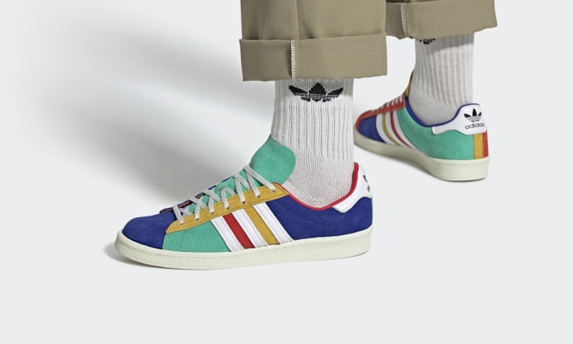 9/5発売！アシンメトリー マルチカラーを採用した adidas Originals CAMPUS 80s “Royal Blue/Cloud White/Core Black” (アディダス オリジナルス キャンパス 80s) [FW5167]