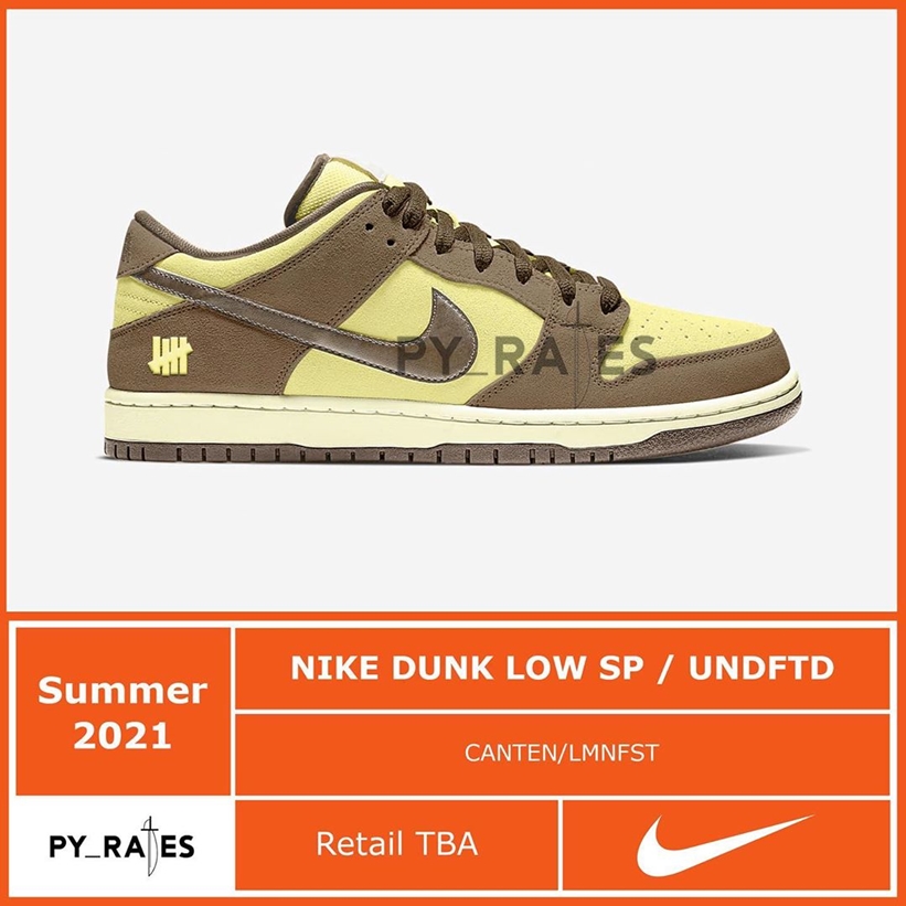 【国内 6/19、8/7、9/9 発売】UNDEFEATED × NIKE DUNK LOW SP “Dunk vs AF1” (アンディフィーテッド ナイキ ダンク ロー SP) [DH3061-200,DH6508-400,DO9329-001]