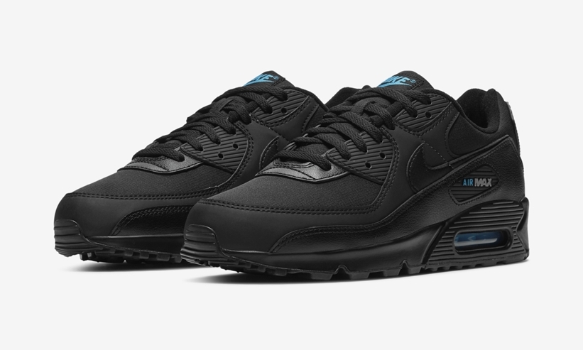 ナイキ エア マックス 90 “ブラック/ブルー” (NIKE AIR MAX 90 “Black ...