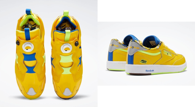 10/1 発売！ミニオンズ × リーボック インスタ ポンプ フューリー/クラブ C (Minions REEBOK INSTA PUMP FURY /CLUB C) [FY3404,FX3353]