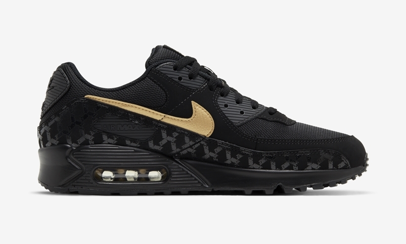 ナイキ エア マックス 90 “ブラック/メタリックゴールド” (NIKE AIR MAX 90 “Black/Metallic Gold”) [DC4119-001]