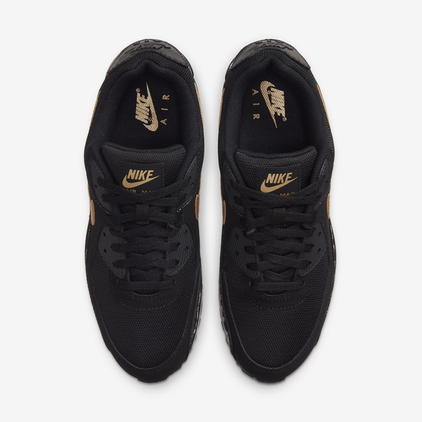 ナイキ エア マックス 90 “ブラック/メタリックゴールド” (NIKE AIR MAX 90 “Black/Metallic Gold”) [DC4119-001]
