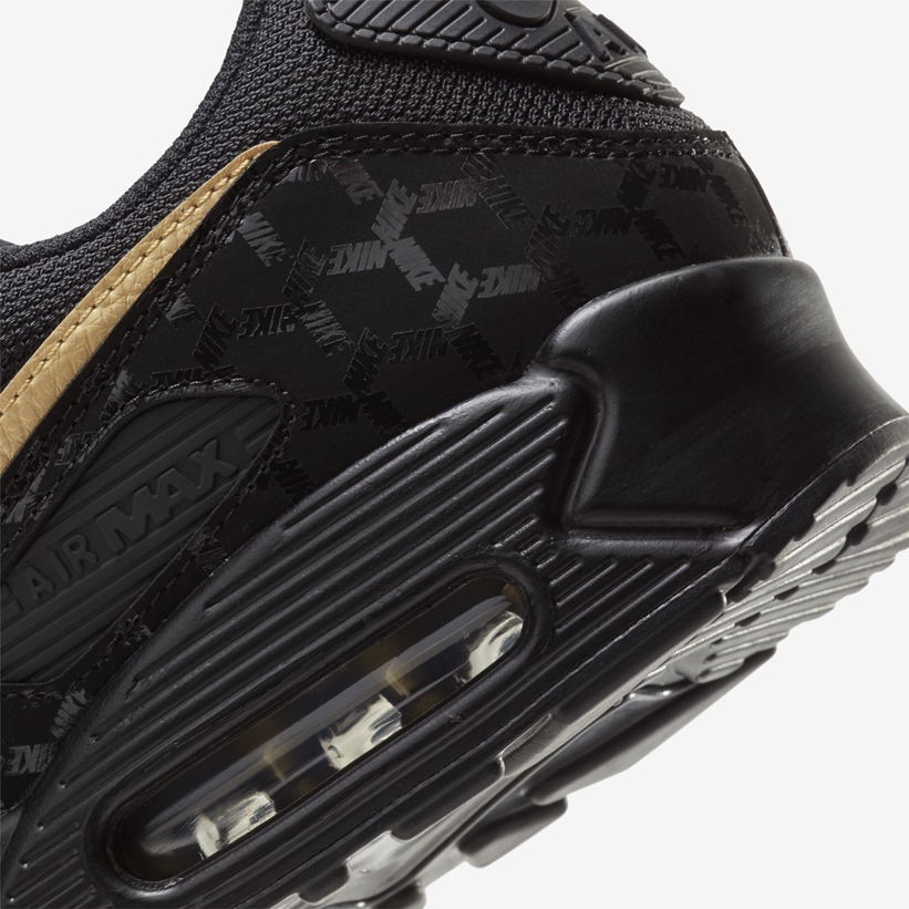 ナイキ エア マックス 90 “ブラック/メタリックゴールド” (NIKE AIR MAX 90 “Black/Metallic Gold”) [DC4119-001]