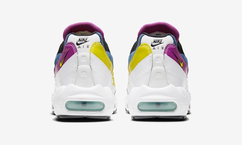 ナイキ エア マックス 95 “ホワイト/ブラック/パープル/ボルト” (NIKE AIR MAX 95 “White/Black/Purple/Volt”) [DC1862-100]