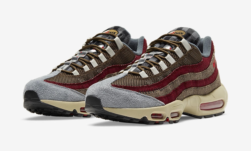 ナイキ エア マックス 95 “ヴェルヴェットブラウン/ユニバーシティレッド” (NIKE AIR MAX 95 “Velvet Brown/University Red”) [DC9215-200]