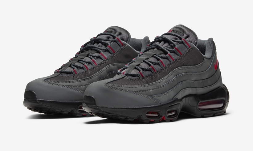 ナイキ エア マックス 95 “グレー/ブラック/レッド” (NIKE AIR MAX 95 “Grey/Black/Red”) [DC4115-002]