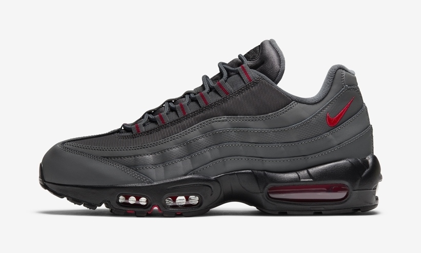 ナイキ エア マックス 95 “グレー/ブラック/レッド” (NIKE AIR MAX 95 “Grey/Black/Red”) [DC4115-002]